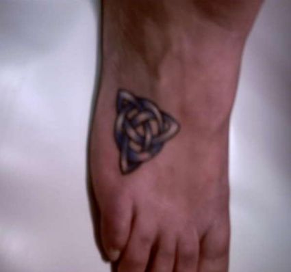 Celtic Knot Feet Tattoo Pics